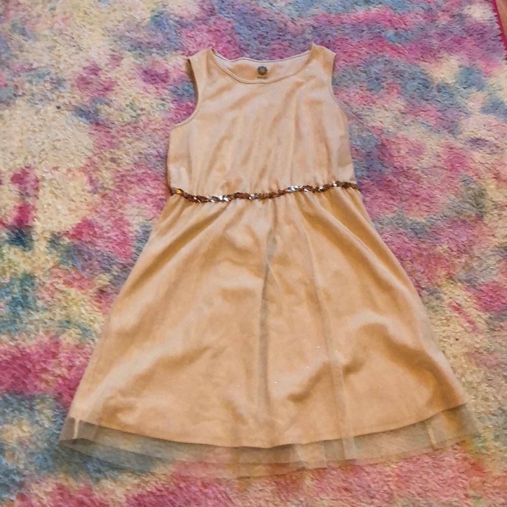 Cute summer gold dress
